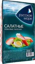 Крабовые палочки Русское Море Салатные 200г