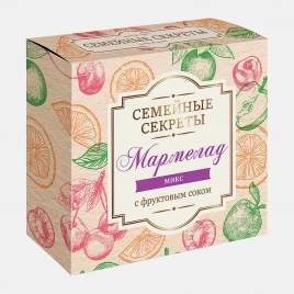 Мармелад Семейные секреты с добавлением сока 250г