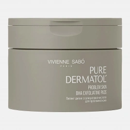 Пилинг-диски для лица с салициловой кислотой PureDermat Vivienne Sabo 30шт