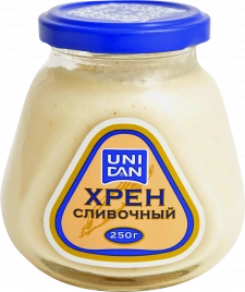 Хрен Uni Dan Сливочный 250г
