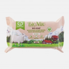 Мыло хозяйственное Biomio Bio-Soap экологическое без запаха пятновыводитель 200г