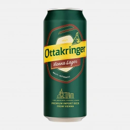 Светлое пиво Lager фильтрованное Ottakringer 5.4% 500мл