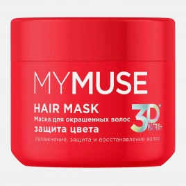 Маска для окрашенных волос Mymuse защита цвета и увлажнение 300мл