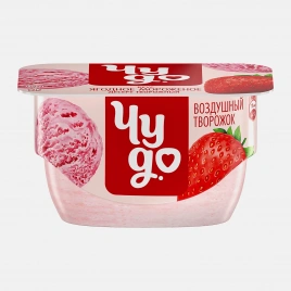Десерт творожный взбитый со вкусом ягодного мороженого Чудо 5.8% 85г