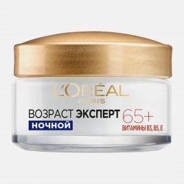 Крем для лица L’Oreal Paris Ночной Возраст Эксперт 65+ против морщин питательный 50мл