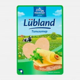 Сыр Oldenburger Тильзитер ломтики 45% 125г