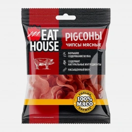 Чипсы Meat House Original Классические Pigсоны мясные сыровяленые 50г