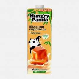 Напиток растительный соленая карамель Hungry Panda 3.3%1л