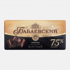 Шоколад Бабаевский Элитный 75% какао 75г