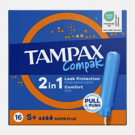 Тампоны Tampax Compak Super Plus 16шт