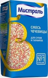 Чечевица Мистраль Смесь колотая 450г