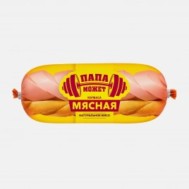 Колбаса Папа может Мясная вареная весовая
