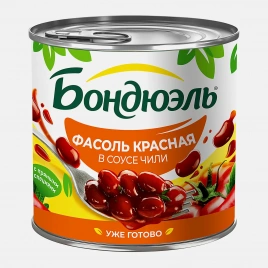 Фасоль Бондюэль чили 400г