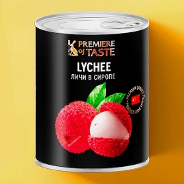 Личи консервированные в сиропе Premiere of Taste 580г