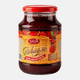 Повидло Сава Земляничное 610г