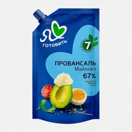 Майонез Я люблю готовить Классический 67% 374г