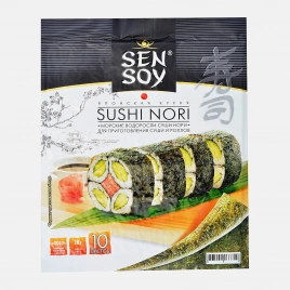 Водоросли Sen Soy Premium Суши Нори морские 28г