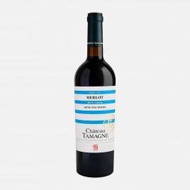 Вино Chateau Tamagne Мерло красное сухое 11% 750мл