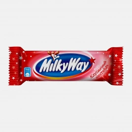 Шоколадный батончик Клубничный коктейль Milky Way 26г