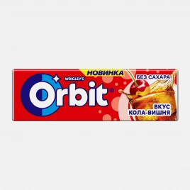 Жевательная резинка Кола-вишня Orbit 13.6г