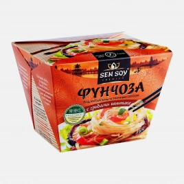 Фунчоза под китайским устричным соусом Sen Soy 125г