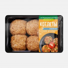 Котлеты куриные Агрокомплекс Классические в панировке 540г