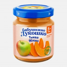 Пюре Бабушкино Лукошко Тыква Яблоко 100г
