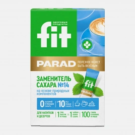 Заменитель сахара Cтевия Fitparad 100шт