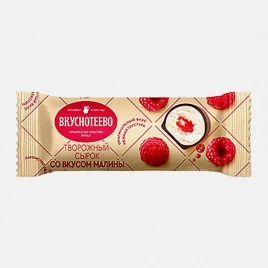 Сырок творожный глазированный со вкусом малины Вкуснотеево 23% 40г