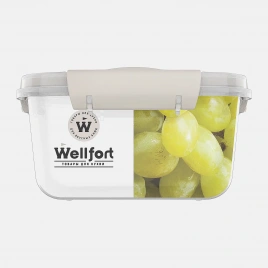 Контейнер Полимербыт Wellfort Butterfly герметичный 1.2л в ассортименте