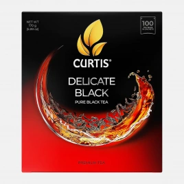 Чай черный Curtis Delicate Black 100саше 170г