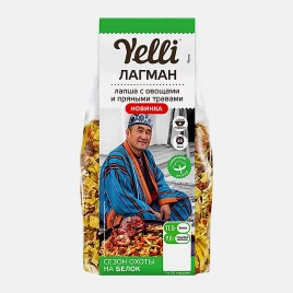 Лапша Лагман с овощами и пряными травами Yelli 160г
