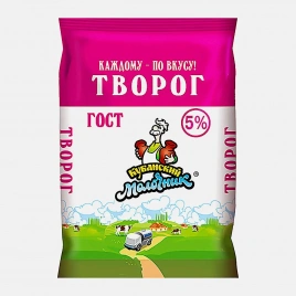 Творог Кубанский Молочник 5% 180г