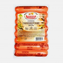 Сосиски Тавр Ганноверские 430г