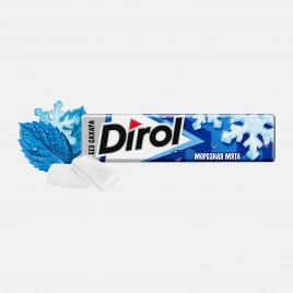 Жевательная резинка Dirol Морозная мята 13.6г
