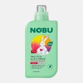 Гель для стирки с кондиционером 2в1 Nobu Color 1л
