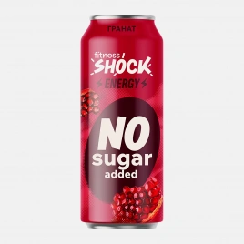 Энергетический напиток со вкусом граната Fitness Shock Energy 450мл