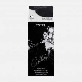 Крем-краска для волос Estel Celebrity 1/0 Черный 140мл