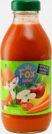 Нектар Mr.Fox морковь яблоко банан с мякотью 330мл