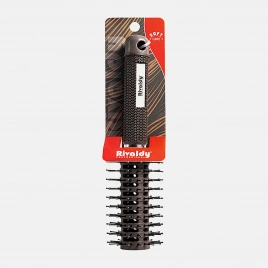Расческа-брашинг Магнат Brown СМ6861 d-4.5см 79г