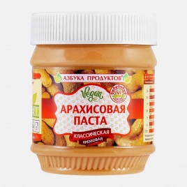 Арахисовая паста Классическая кремовая Азбука продуктов 340г