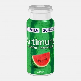 Продукт кисломолочный с арбузом и цинком Actimuno 1.5% 95г