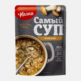 Смесь Увелка Суп грибной 120г