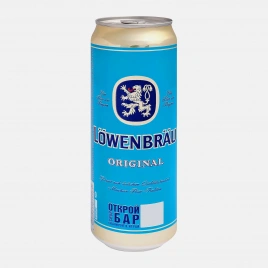 Пиво Lowenbrau Original светлое фильтрованное пастеризованное 5.4% 450мл