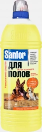 Средство для мытья полов Sanfor для домов с питомцами 1л в ассортименте