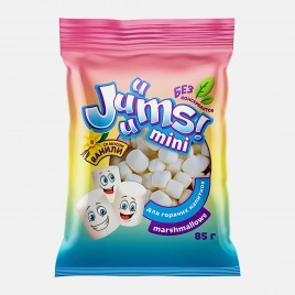 Маршмеллоу Juuums мини жевательный зефир со вкусом ванили 85г