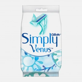 Одноразовый бритвенный станок Gillette Venus Simply 2 женская 2шт