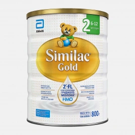 Сухая молочная смесь с 6 до 12 месяцев Similac Gold 2 800г