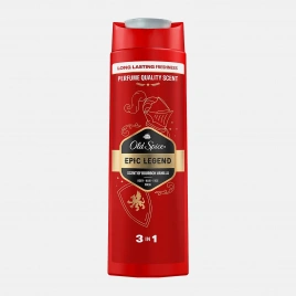 Гель для душа и шампунь 3в1 Old Spice Epic Legend 400мл