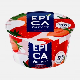 Йогурт Epica с клубникой 4.8% 130г